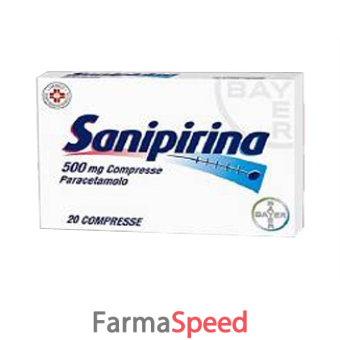 sanipirina - 500 mg compresse 20 compresse 