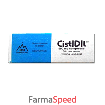 cistidil - 500 mg compresse 30 compresse 