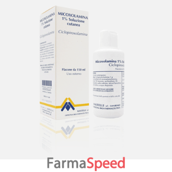 micoxolamina - 1% soluzione cutanea 1 flacone da 150 ml 