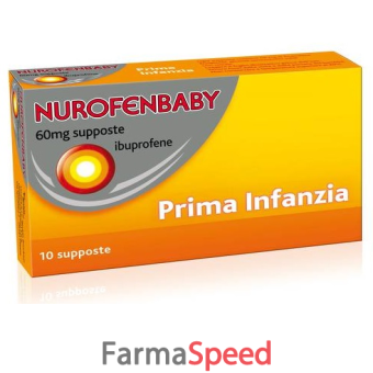 nurofenbaby - 60 mg supposte 10 supposte in blister al 