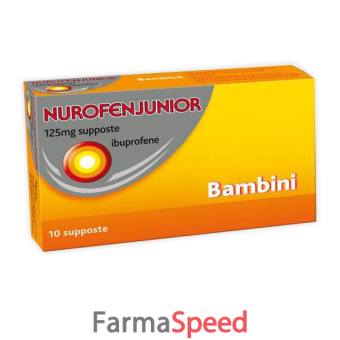 nurofenjunior - 125 mg supposte 10 supposte in blister al 
