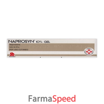 naprosyn - 10% gel tubo 50 g 