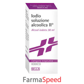 iodio soluzione alcolica ii - 2%/2,5% soluzione orale 1 flacone 30 ml 