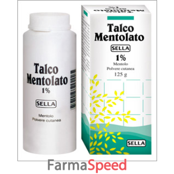 mentolo sella - 1% polvere cutanea 1 flacone 100 g 