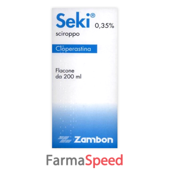 seki - 3,54 mg/ml sciroppo 1 flacone 200 ml 