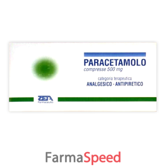 paracetamolo zeta - 500 mg compresse 20 compresse 