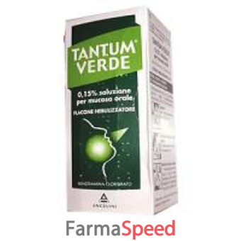 tantum verde - 0,15% soluzione per mucosa orale flacone nebulizzatore 30 ml 