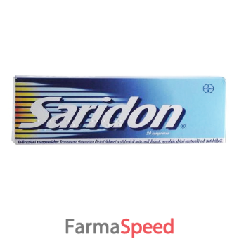 saridon - compresse 10 compresse