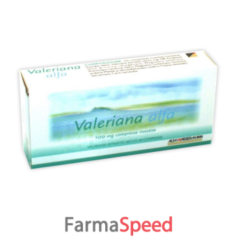 valeriana (alfasigma)*30 cpr riv 100 mg