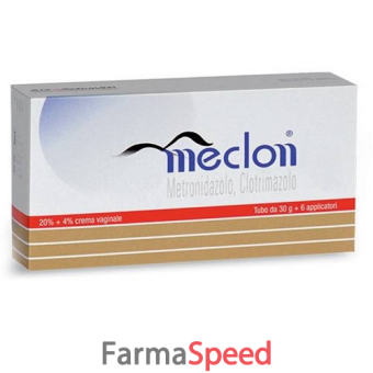 meclon - 20% + 4% crema vaginale tubo 30 g + 6 applicatori 