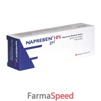 napreben - 10% gel tubo da 50 g