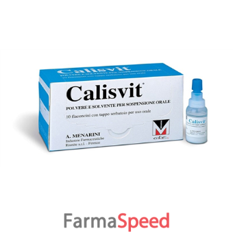 calisvit - 200 ui polvere e solvente per sospensione orale 10 flaconcini 