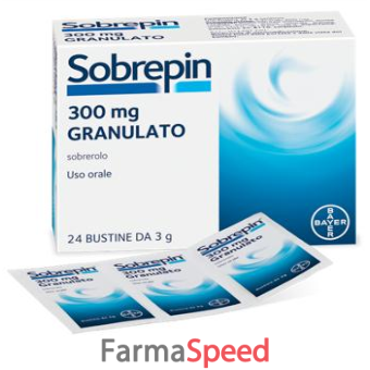 sobrepin - 300 mg granulato per soluzione orale 24 bustine 