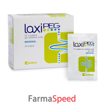 laxipeg - 9,7 g polvere per soluzione orale 20 bustine da 10 g 