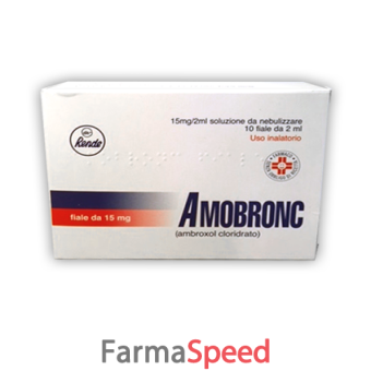 amobronc - 7,5 mg/ml soluzione da nebulizzare 10 fiale in vetro da 2 ml