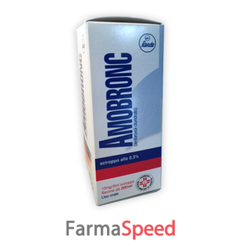 amobronc - 3 mg/ml sciroppo flacone in vetro da 200ml