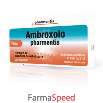 ambroxolo phar - 15 mg/2 ml soluzione da nebulizzare 10 fiale 
