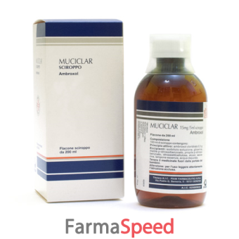 muciclar - 15 mg/5 ml sciroppo flacone da 200 ml 