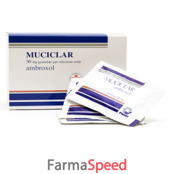 muciclar - 30 mg granulato per soluzione orale 30 bustine 