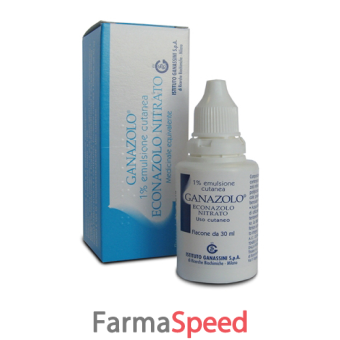 ganazolo - 1% emulsione cutanea flacone da 30 ml 