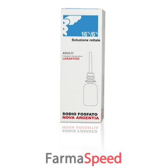 sodio fosfato na - adulti 16%/6% soluzione rettale 1 flacone 120 ml
