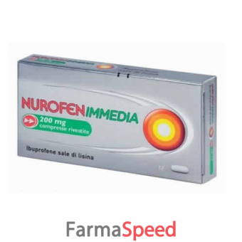 nurofenimmedia - 200 mg compresse rivestite 12 compresse 