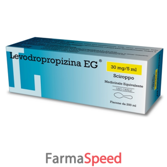 levodropropizina eg - 30 mg/5 ml sciroppo flacone da 200 ml 