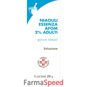 niaouli essenza fa - 2% adulti gocce nasali, soluzione flacone 20 g 
