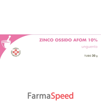 zinco ossido afom - 10% unguento tubo 30 g 