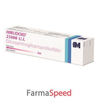 hirudoid 25000ui - 25.000 ui gel tubo 40 g 