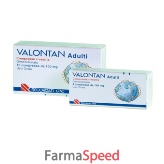 valontan - adulti 100 mg compresse rivestite 4 compresse