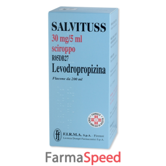 salvituss - 30 mg/5 ml soluzione orale 1 flacone 200 ml 