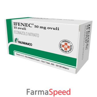 ifenec - 50 mg ovuli 15 ovuli 