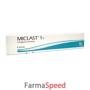 miclast - 1% crema 1 tubo da 30 g 
