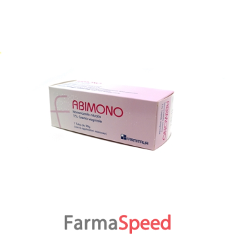 abimono - 1% crema vaginale 1 tubo da 30 g + 6 applicatori monouso 