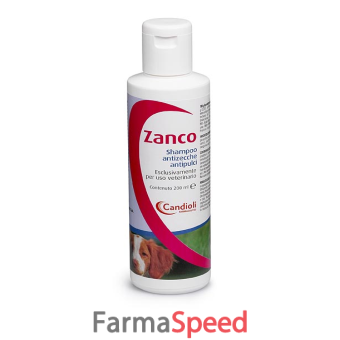 zanco* shampoo antizecche e antipulci 200ml