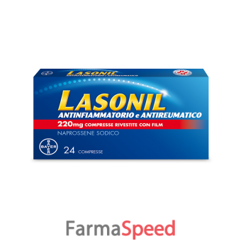 lasonil antinfiamm - 220 mg compresse rivestite con film 24 compresse