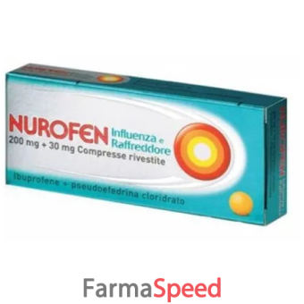 nurofen influenza raffr - 200 mg + 30 mg compresse rivestite
