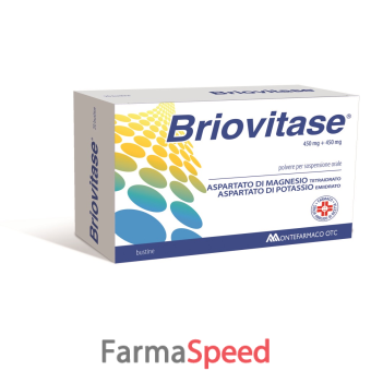 briovitase - 450 mg + 450 mg polvere per sospensione orale 10 bustine 