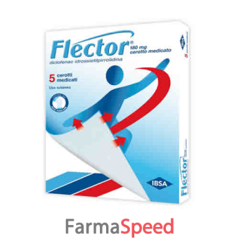 flector - 180 mg cerotto medicato 5 cerotti medicati 