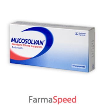 mucosolvan - bambini 30 mg supposte 10 supposte