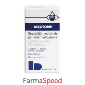 ascotodin - 3 mg/ml + 1 mg/ml collirio, soluzione