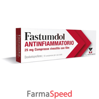 fastumdol antinf - 25 mg compresse rivestite con film, 10 compresse in blister pvc-al