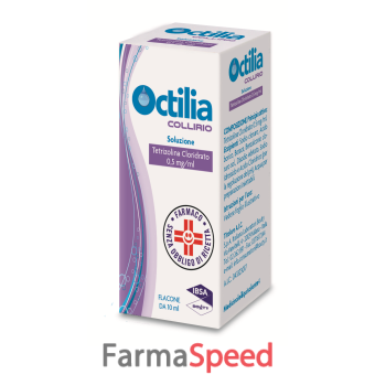 octilia - 0,5 mg/ml collirio, soluzione 1 flacone da 10 ml in ldpe con contagocce ldpe