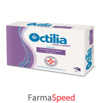octilia - 0,5 mg/ml collirio, soluzione 10 contenitori monodose da 0,5 ml in ldpe