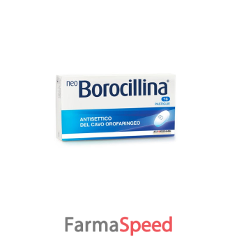 neoborocillina - 1,2 mg + 20 mg pastiglie 16 pastiglie in blisterpvc-pe-pvdc/al