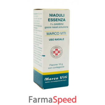 niaouli essenza mv - 1% gocce nasali, soluzione flacone 10 g 
