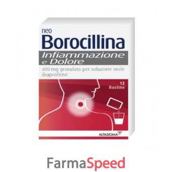 neoboro infiammaz e dol - 400 mg granulato per soluzione orale 12 bustine