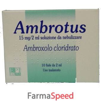 ambrotus - 15 mg/2 ml soluzione da nebulizzare 10 fiale da 2 ml 