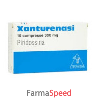 xanturenasi - 300 mg compresse, 10 compresse